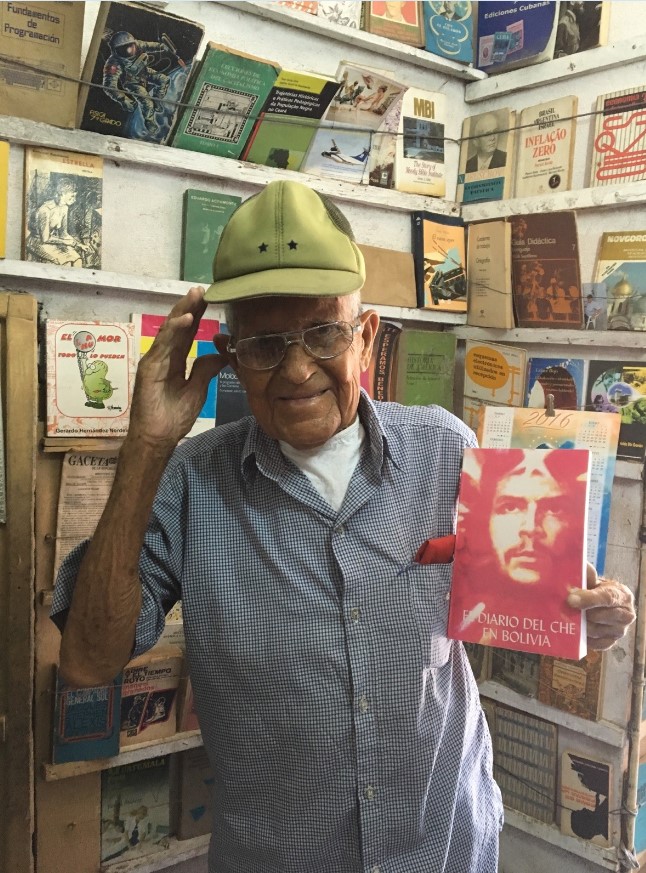 A nice man who runs a small bookstore in the neighborhood