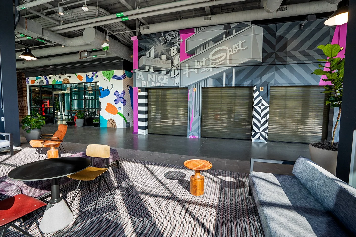 Ryan Bubnis and Trav for Yahoo (left to right)