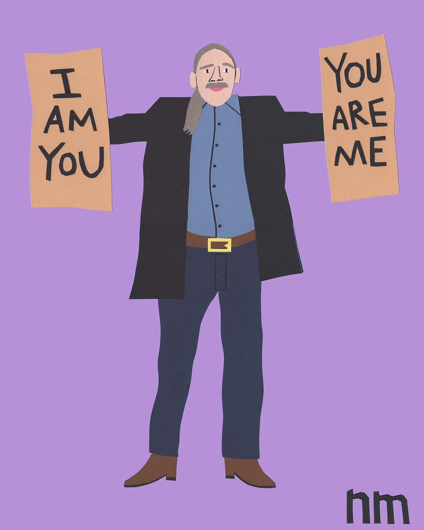 “I am you, You are me” by Nathan McKee - $800