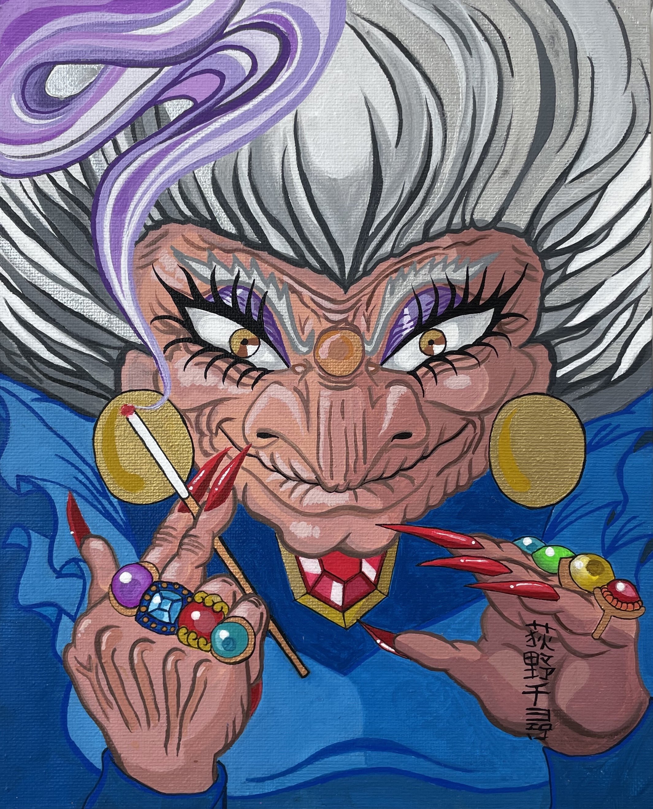 “Yubaba” by Lenin Olavarria - SOLD