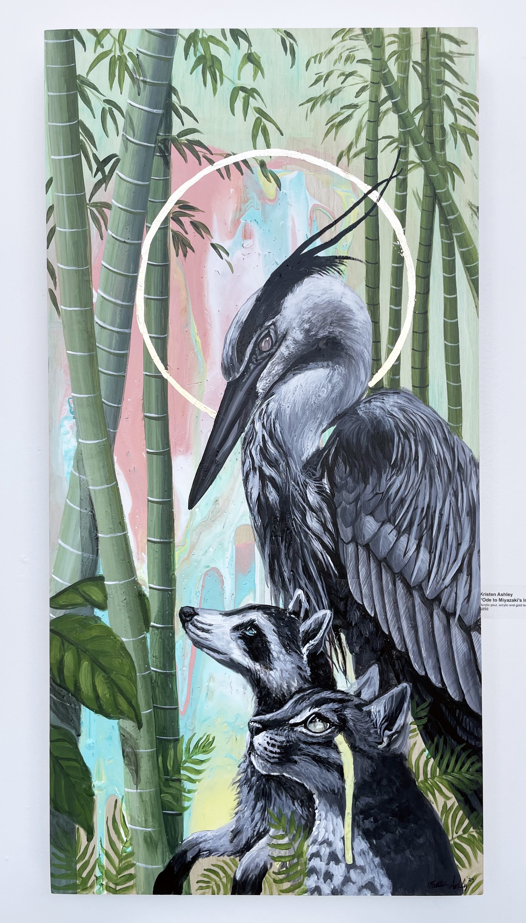 “Ode to Miyazaki’s Inspiration” by Kristen Ashley - $850