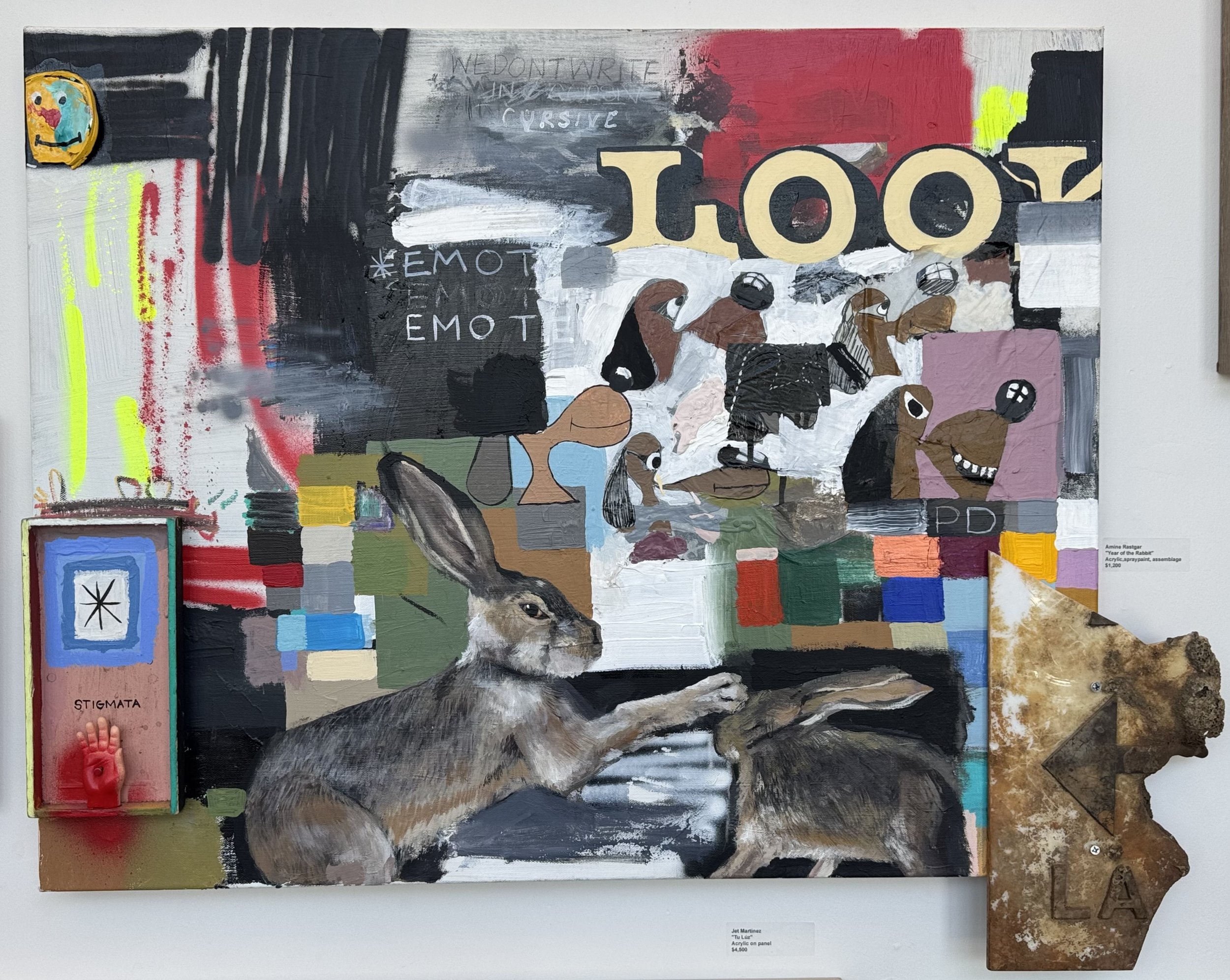 Year of the Rabbit by Amine Rastgar - $1,200