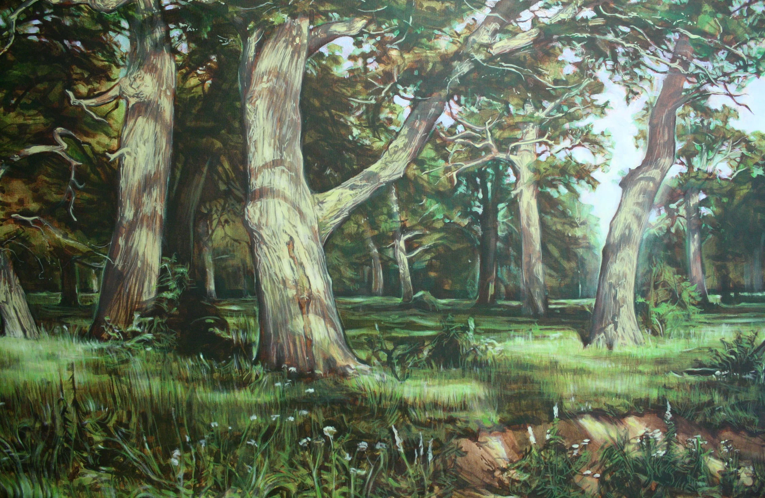 woodland painting detail 1.JPG