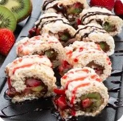 Dessert Sushi