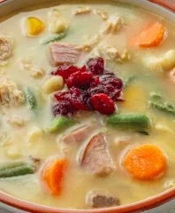 Left Over Turkey Soup