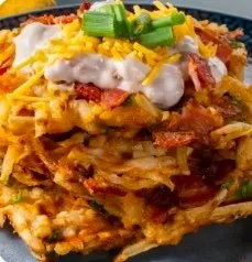 Savory Hashbrown Waffles