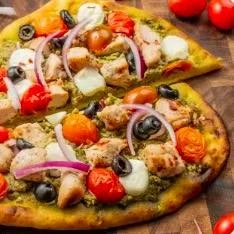 Chicken Pesto Flatbread