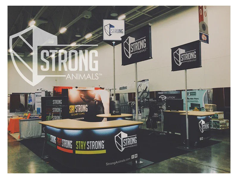 World Dairy Expo Booth Graphics