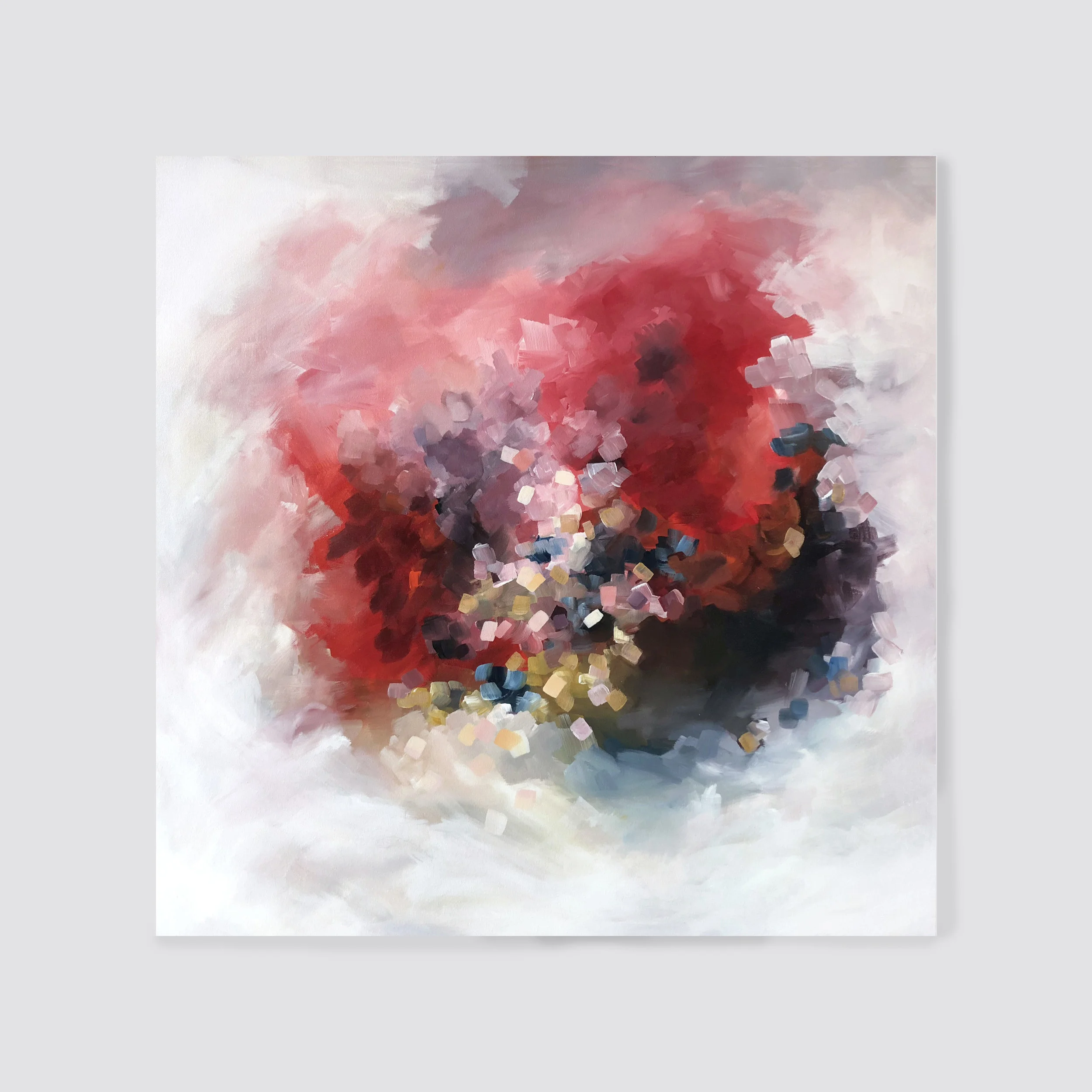 Kendra Castillo. "More" A large scale energetic original abstract painting