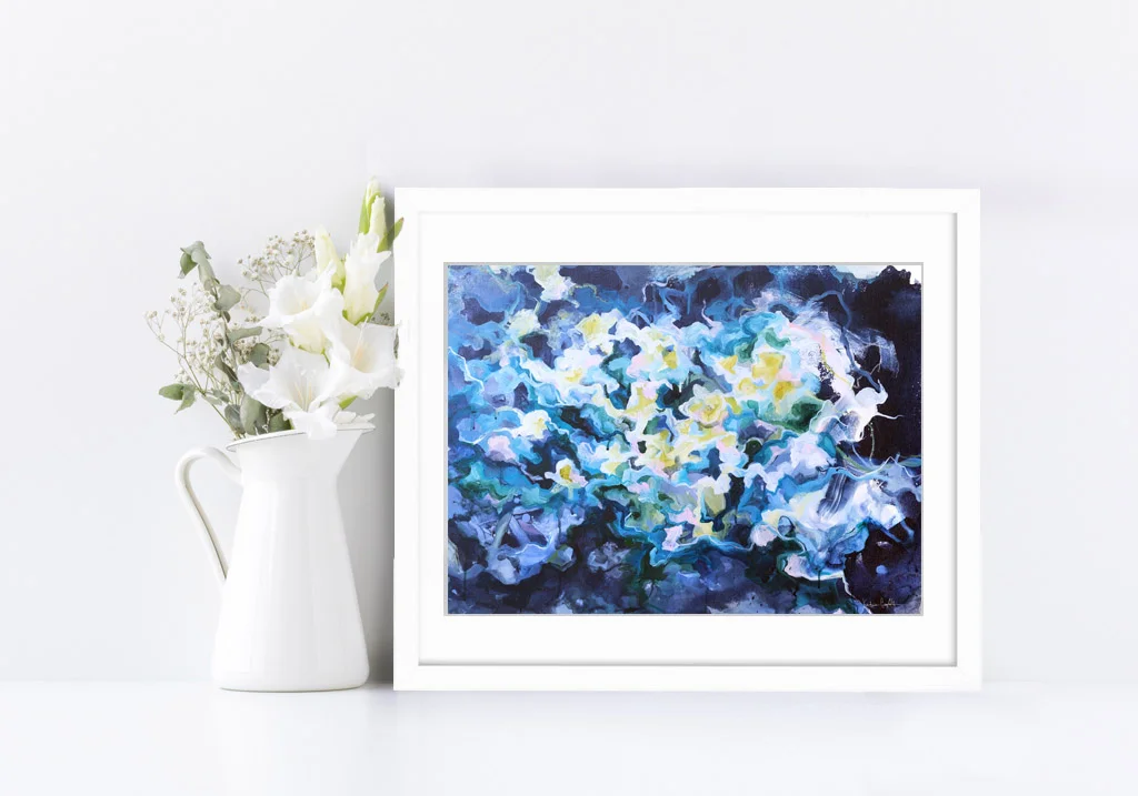 Fine Art Giclee Print by Kendra Castillo "Between The Leaves." Multiple Size Options - www.kendracastillo.com