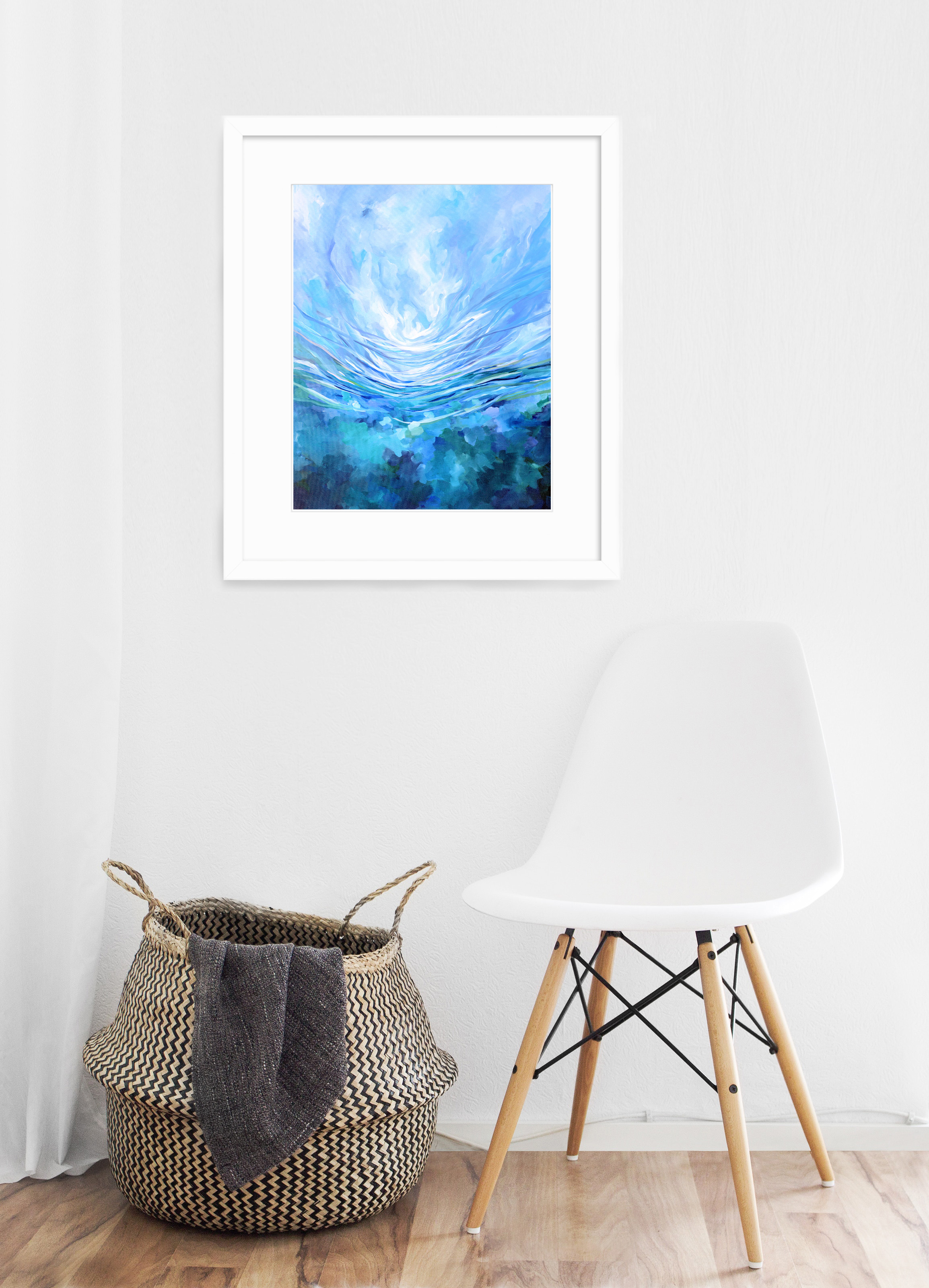 Fine Art Giclee Print by Kendra Castillo "Dream A Little Dream." Impressionistic Landscape Print. Multiple Size Options - www.kendracastillo.com