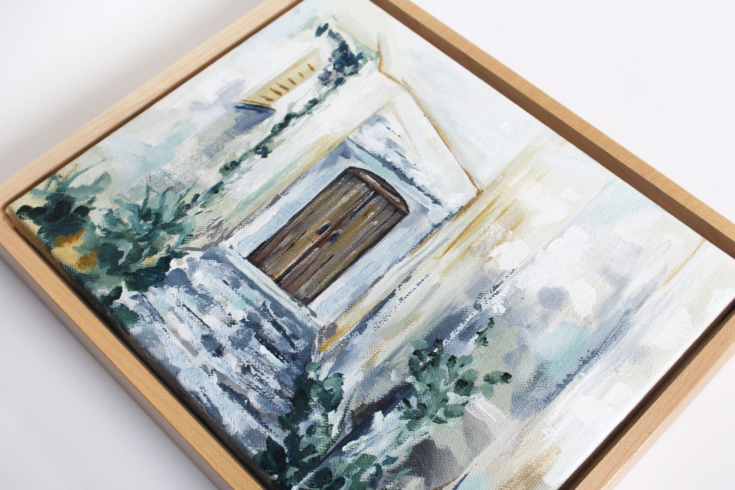 Original Kendra Castillo Painting: Home is more than the buildings we live in, it’s about the people, the memories, the growth, the laughter and most importantly the life we live inside.