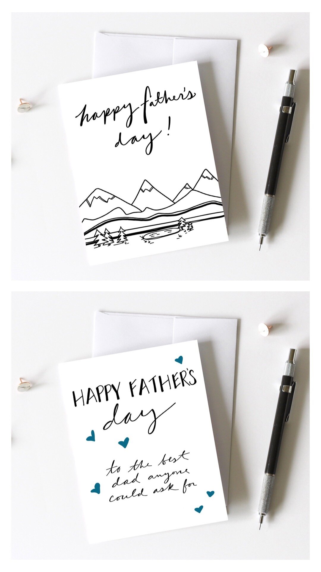 last minute father's day cards