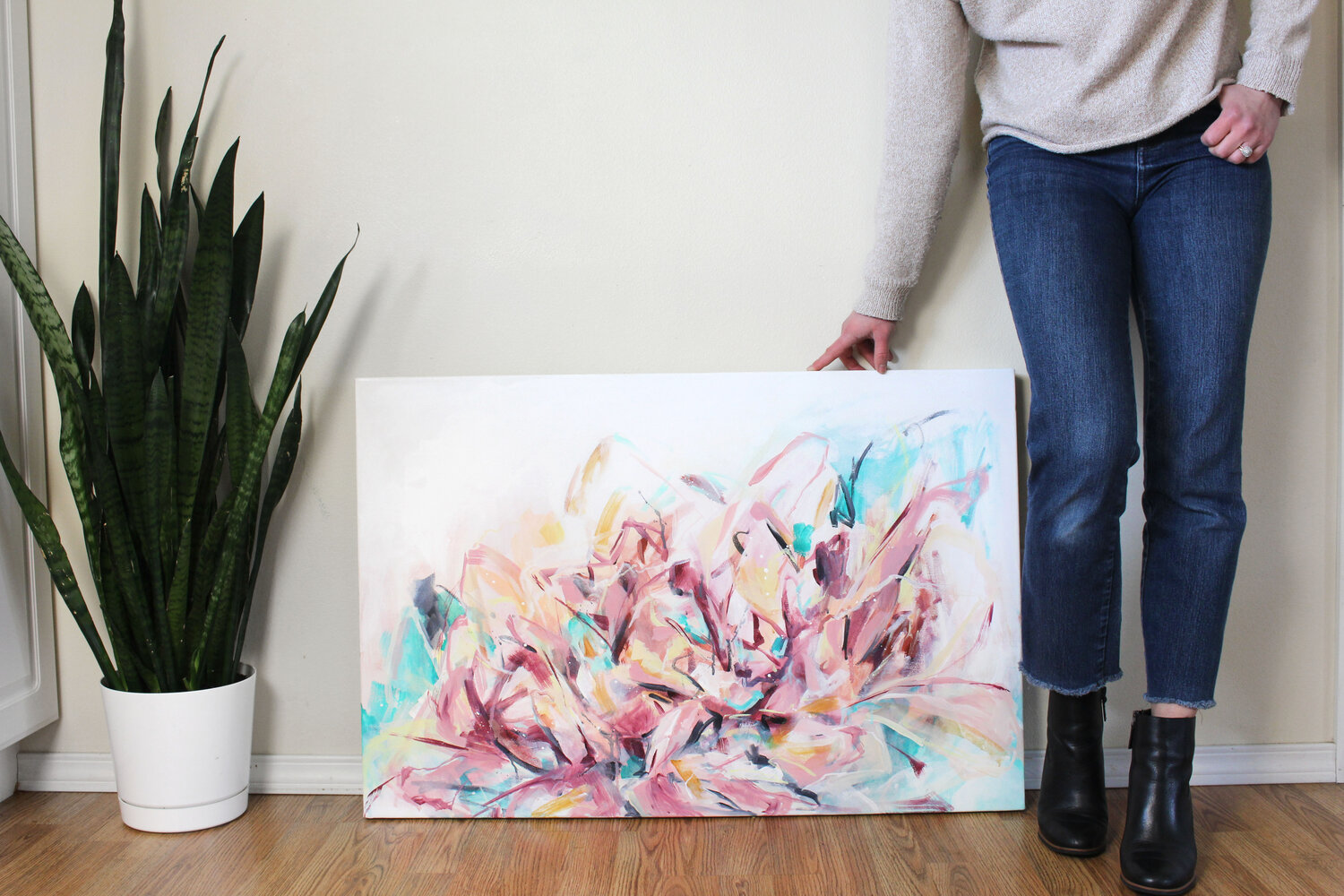 Breaking Through - 11x14 acrylic on canvas — Kendra Castillo