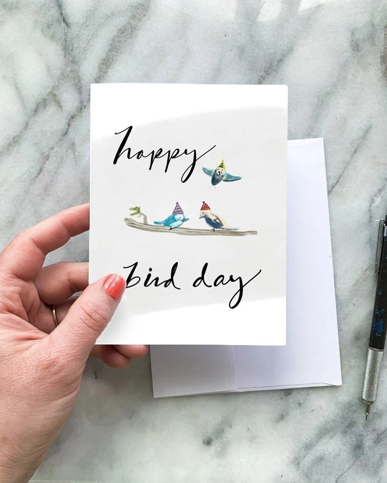 Printable Bird Stationery