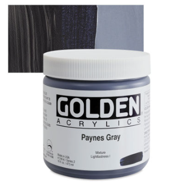 Payne's Gray - heavy body paint