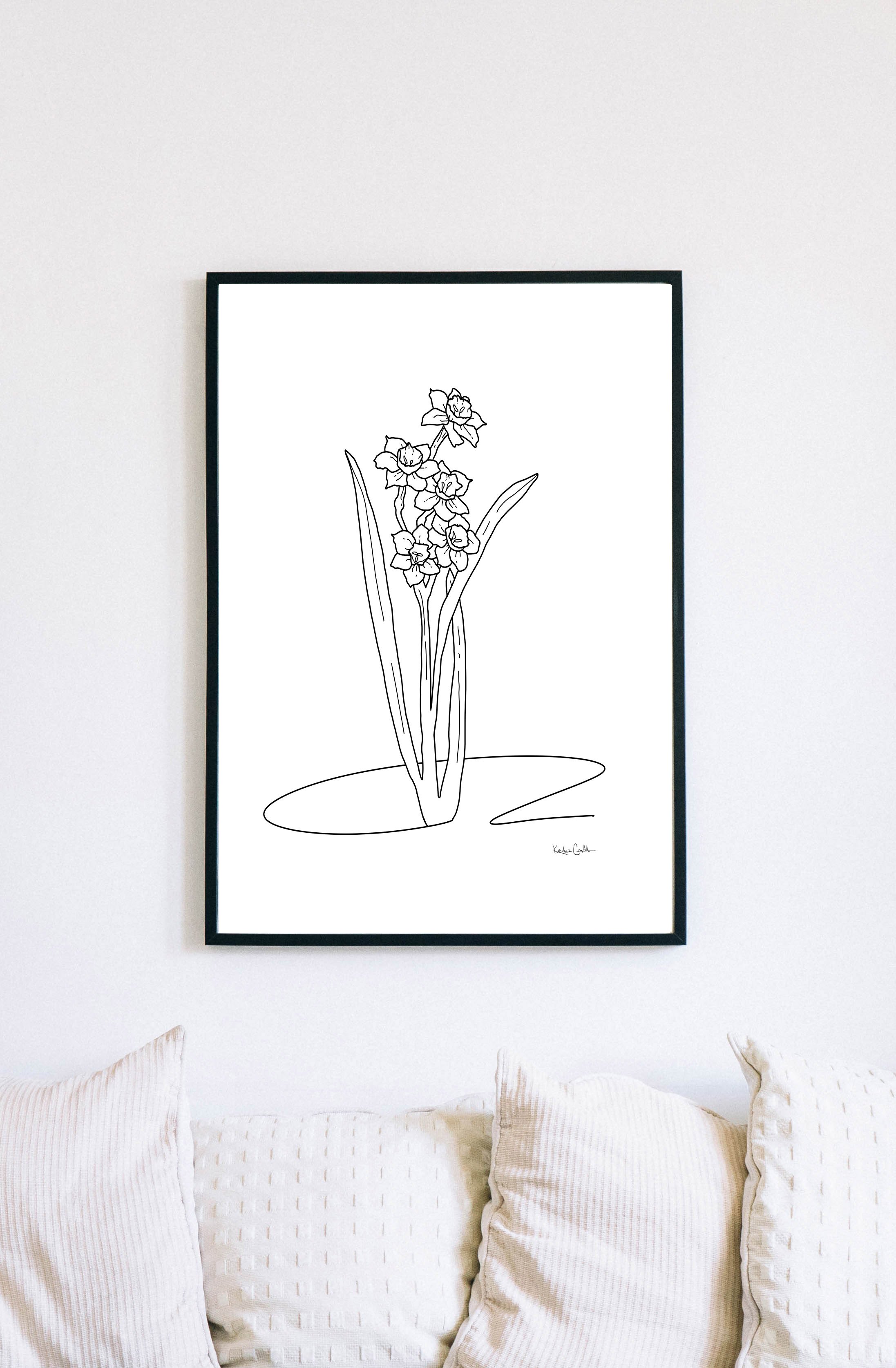December-Narcissus- Birth Month Print- Kendra Castillo.4.jpg