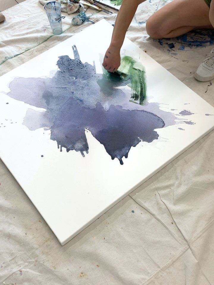 3 years in the making&hellip;

It&rsquo;s not just paint on canvas 

It&rsquo;s change, grief, growth, becoming

Each piece was created in a different season of life. 

Some arrived in quiet moments

Some through mess &amp; uncertainty 

But all have