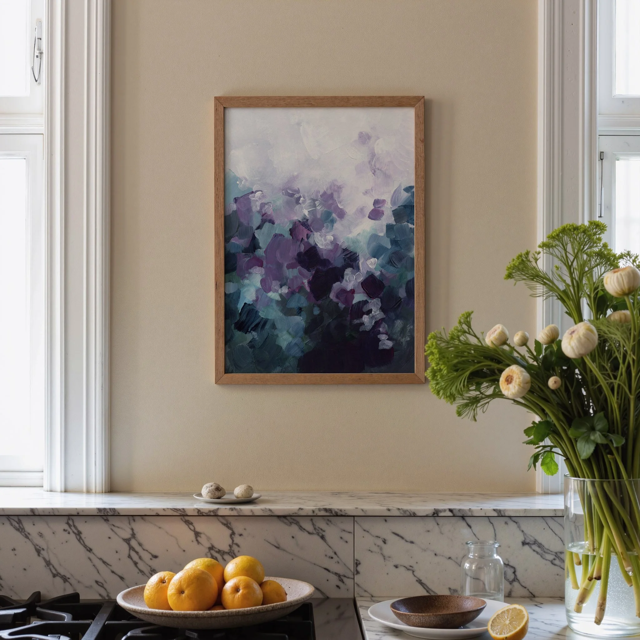 Playful Wonder - Abstract art print by Kendra Castillo