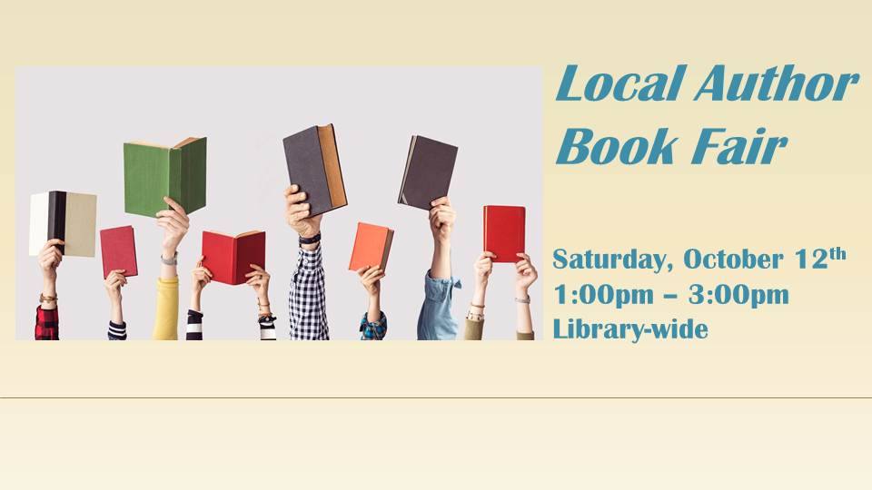 Mountain View Public Library Local Author Book Fair