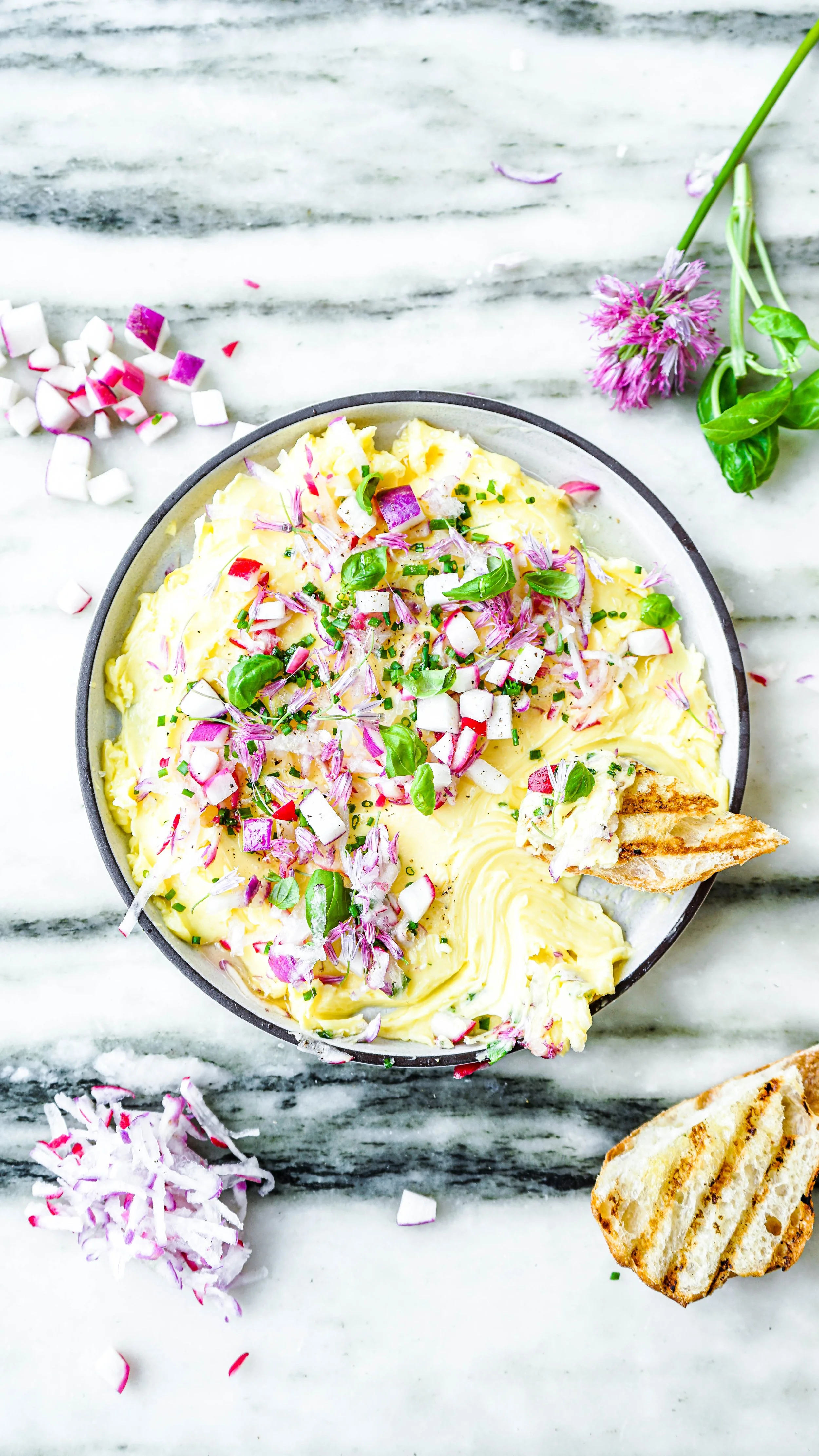 Fancy Springtime Bread and Butter