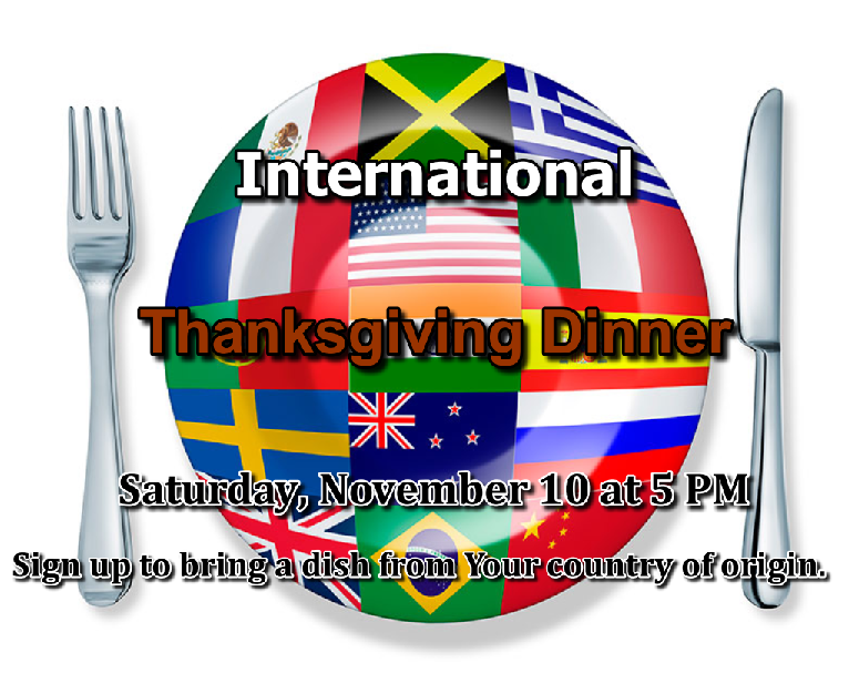 International Thanksgiving Dinner