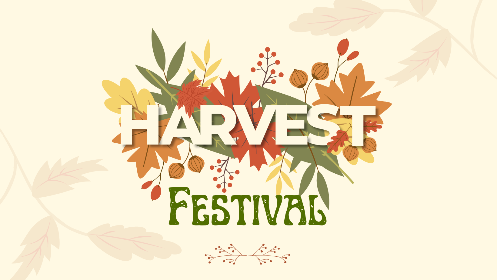 Harvest Festival: Rain or shine on 10/7