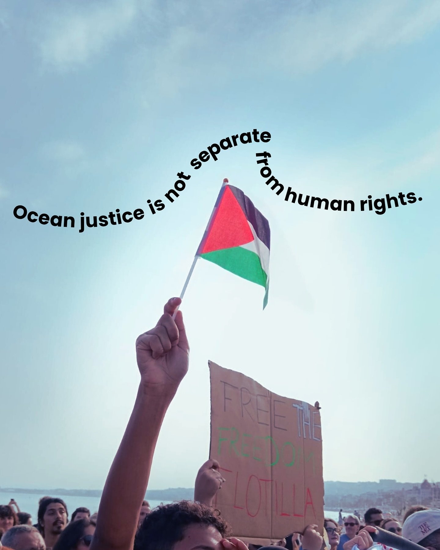 When ocean, climate and human rights intersect&hellip;  we need a transformative social, environmental and political alternative.

For a moment it felt like the @gazafreedomflotilla might just break the siege and offer a tiny, sliver of hope to Pales