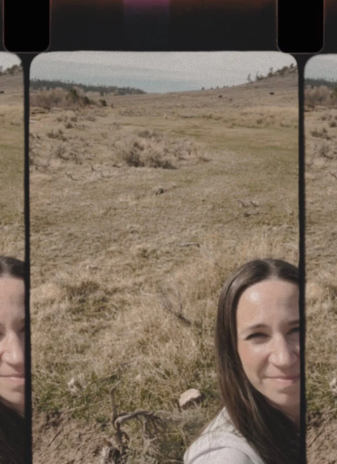 About me in a few frames from my life lately: ⁣
⁣
1 | deep in the mountains. completely off grid.⁣
2 | mismatched shoes. a first. noted.⁣
3 | that cloud. that sky. spring, finally.⁣
4 | "I am the decisive element. It is my personal approach that