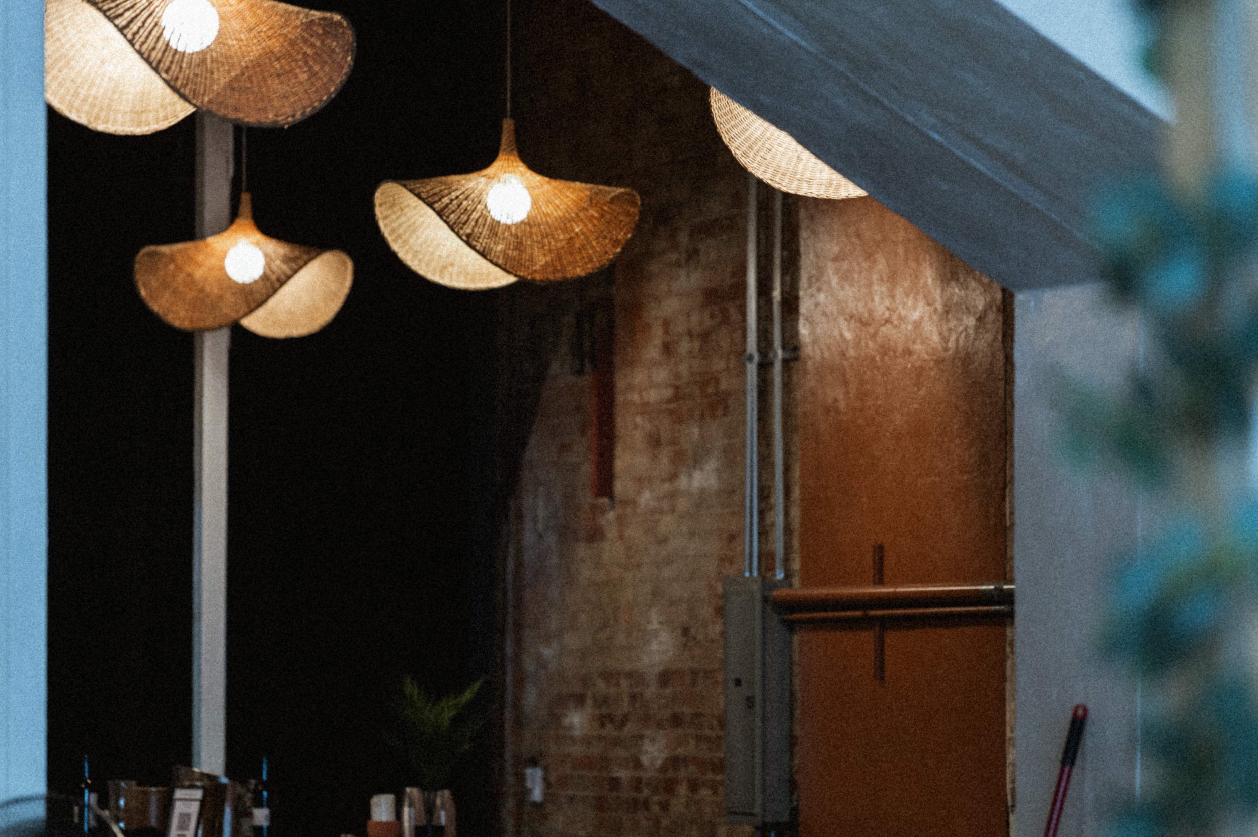 industrial wedding venue downtown salt lake utah brick walls wooden beams art deco lights