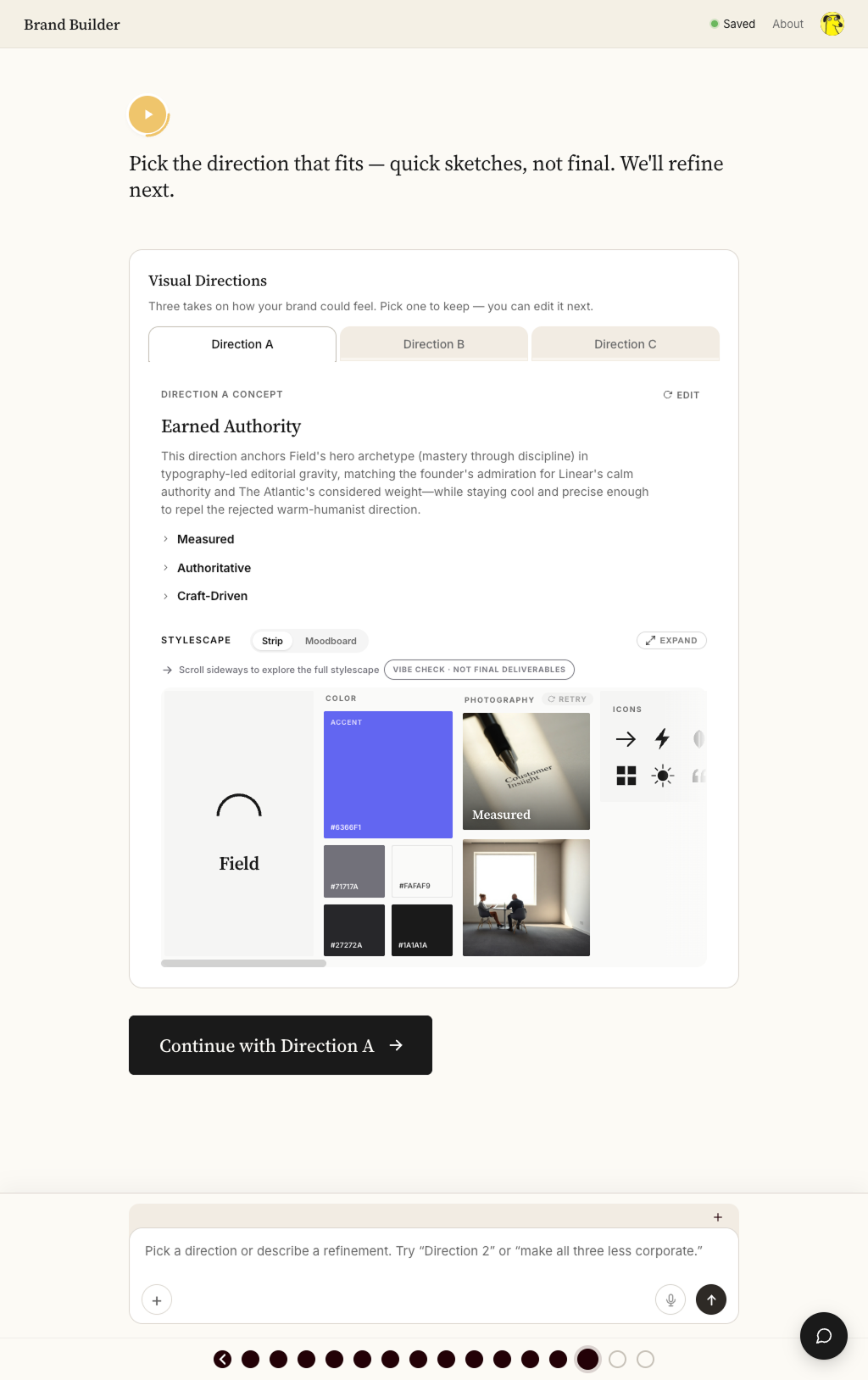 Generate stylescape