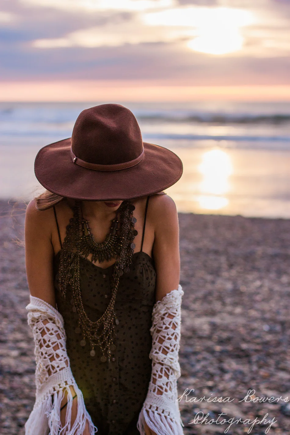 Boho beach look