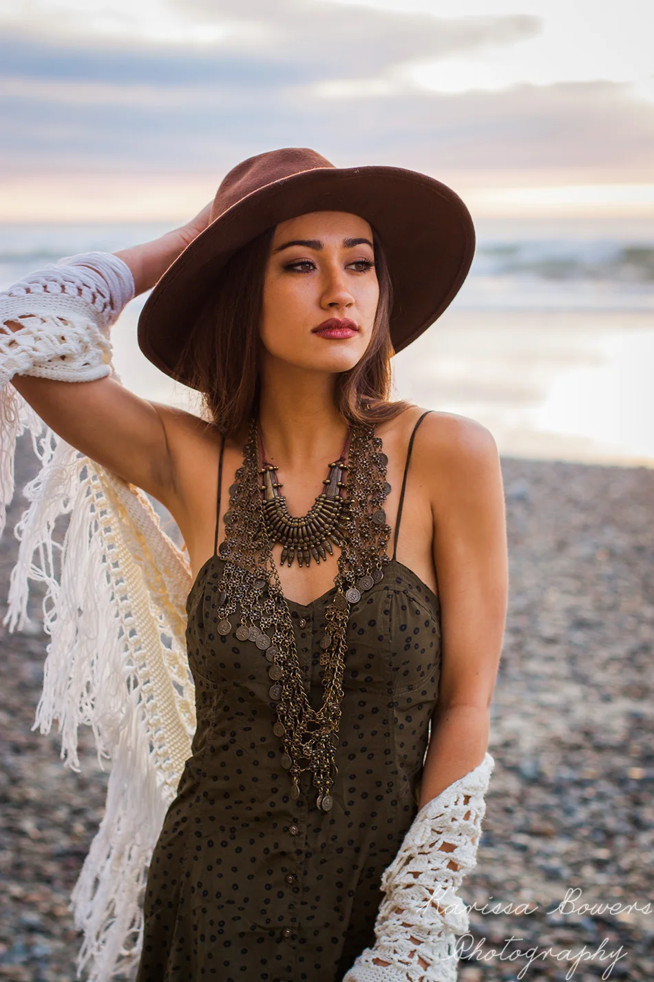 Boho beachy look