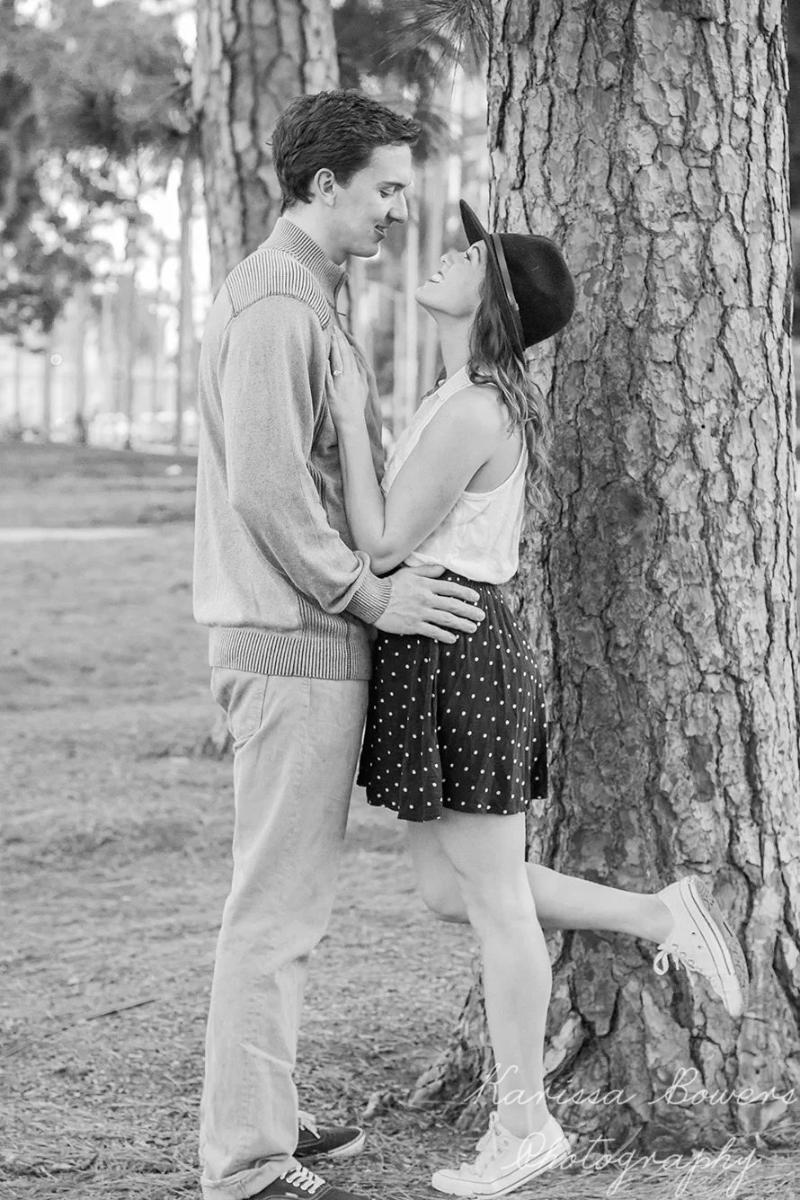 Balboa Park Engagement Photoshoot