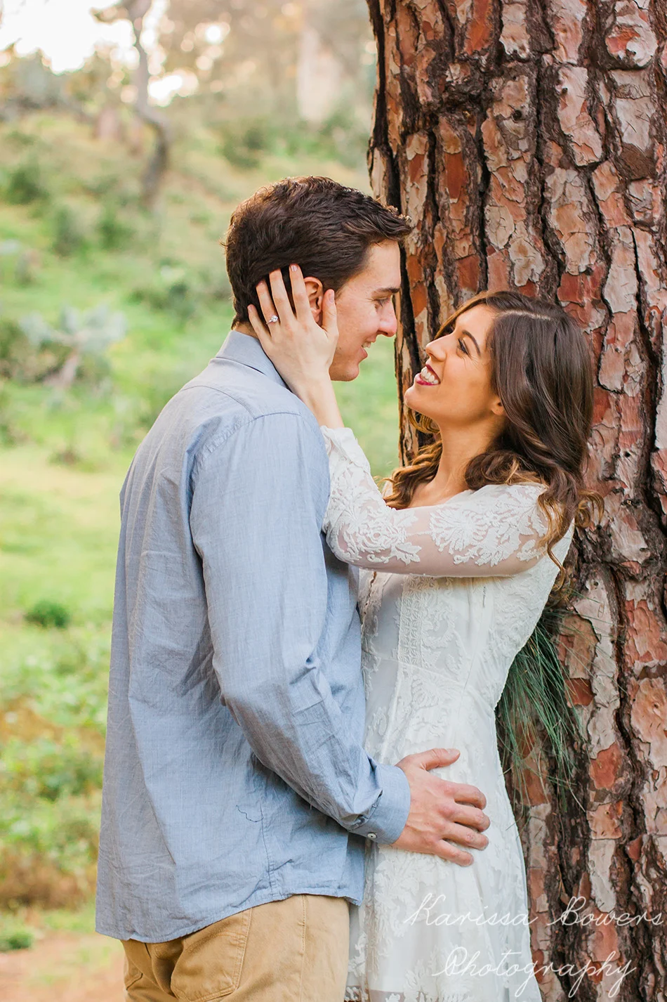 Balboa Park Engagement Photoshoot
