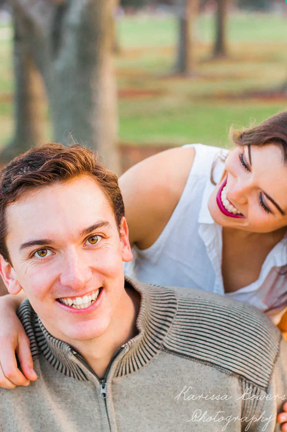 Balboa Park Engagement Photoshoot