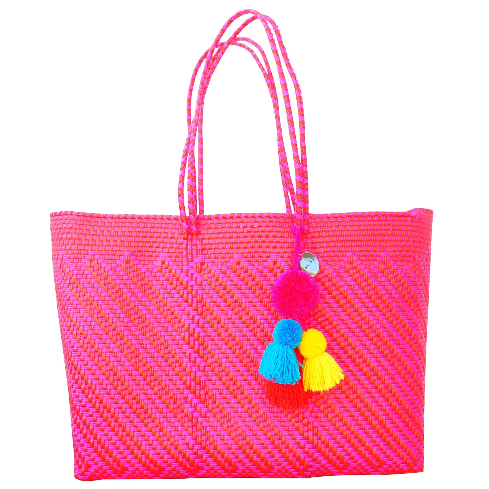Lolita recycled plastic Mexican beach bag / Leya | Soi 55
