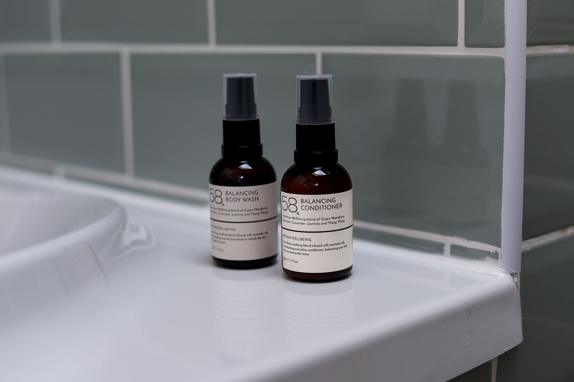 Travel minis shampoo and conditioner