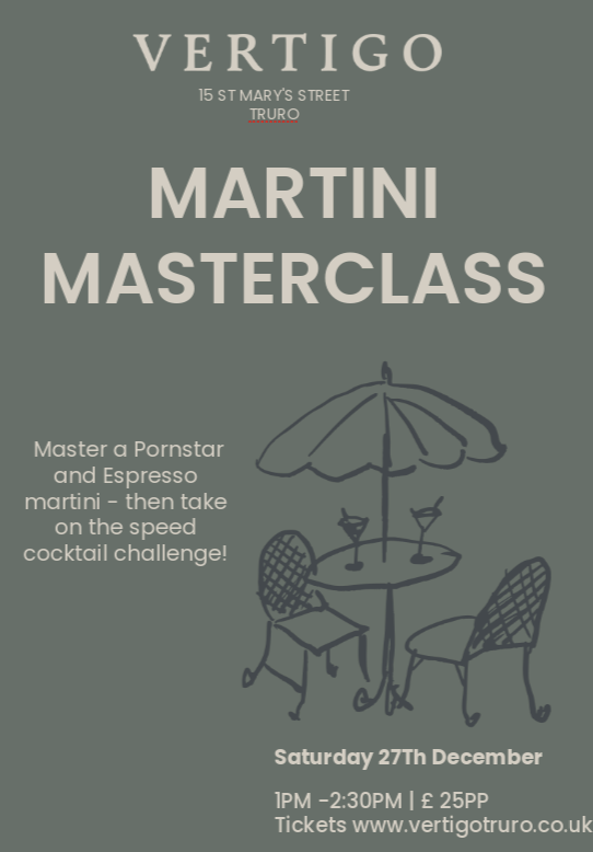 MARTINI MASTERCLASS £25