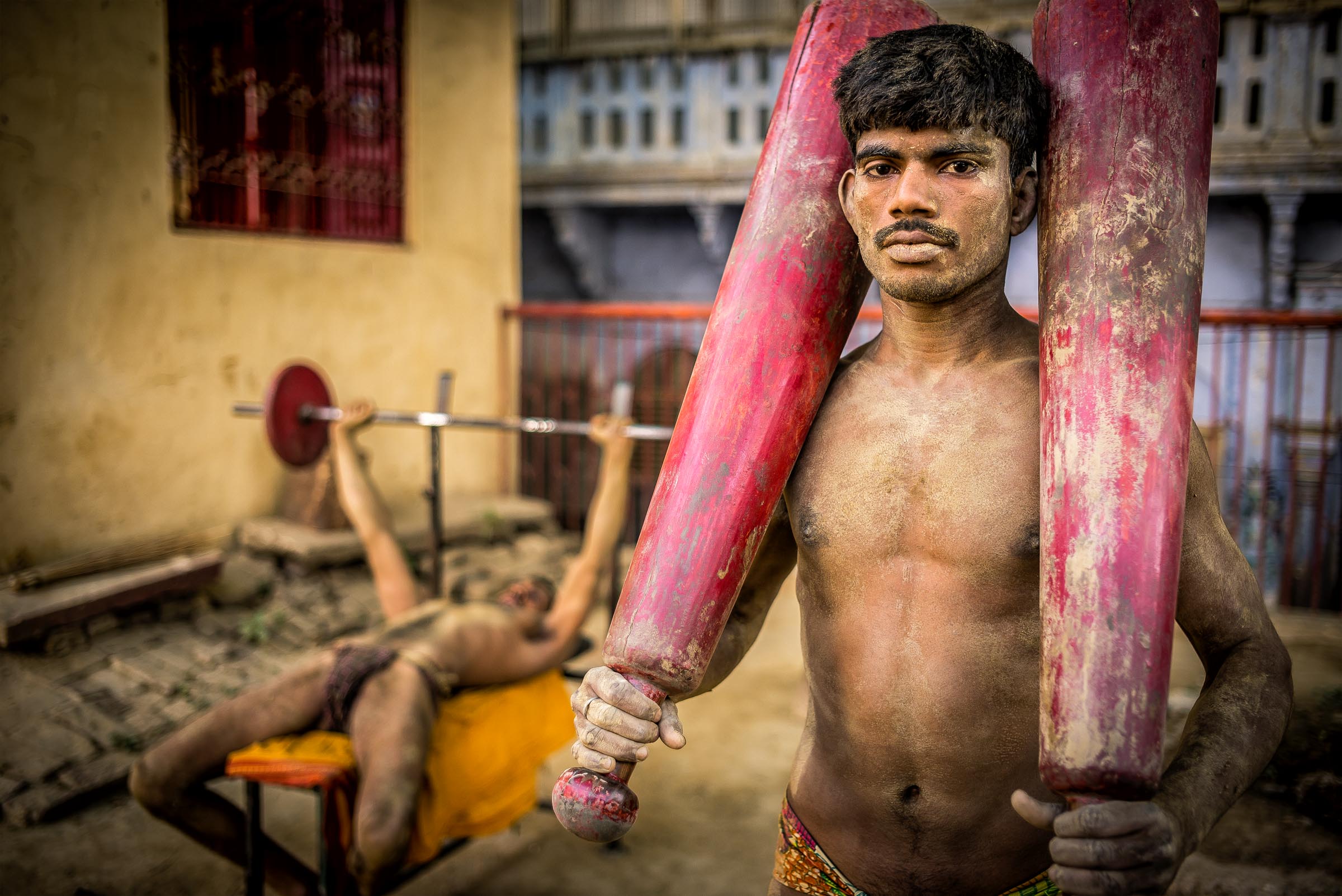 Kushti fighters