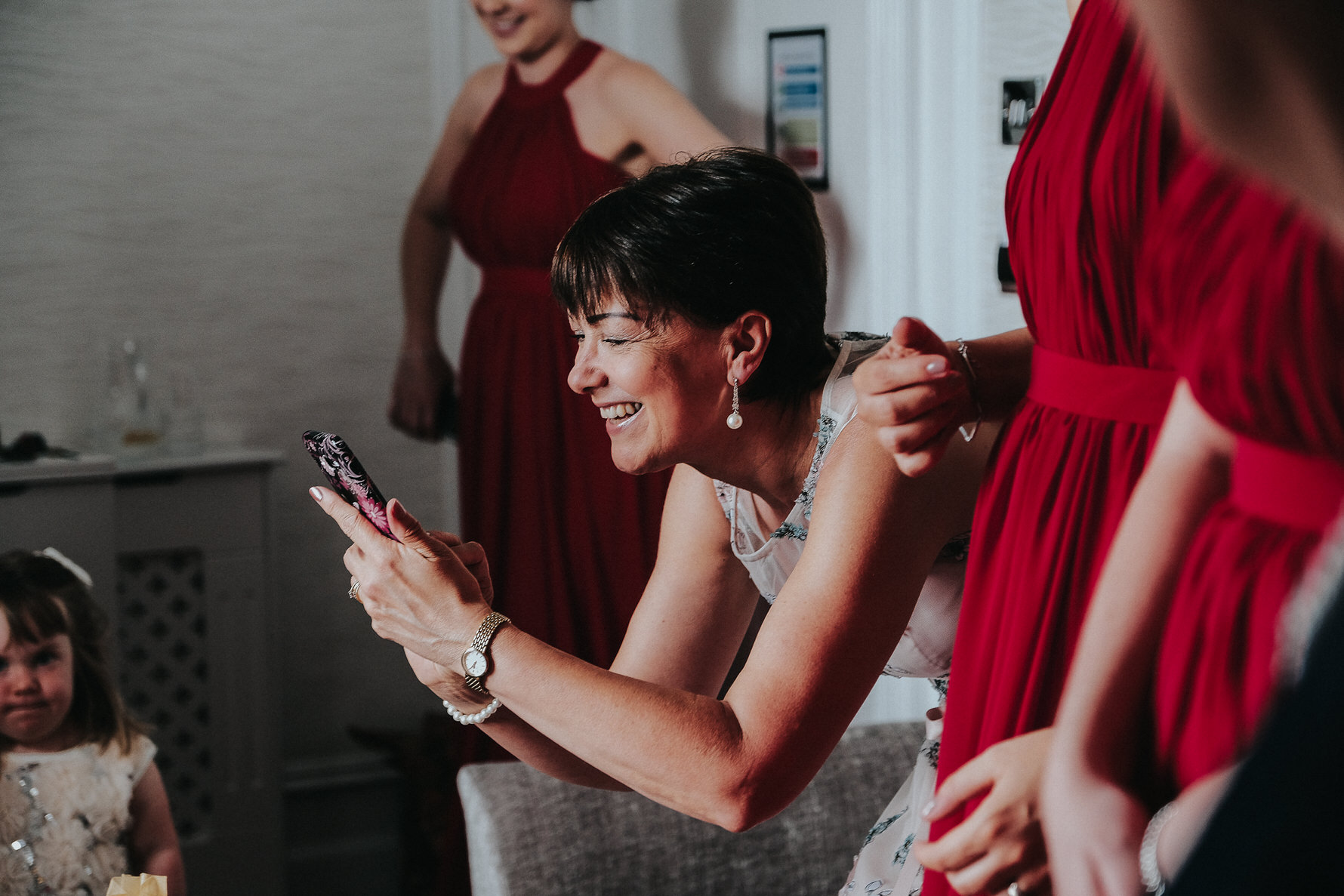 Natural Documentary Wedding Photography at Low Wood Bay in The Lake District - Louise Jacob