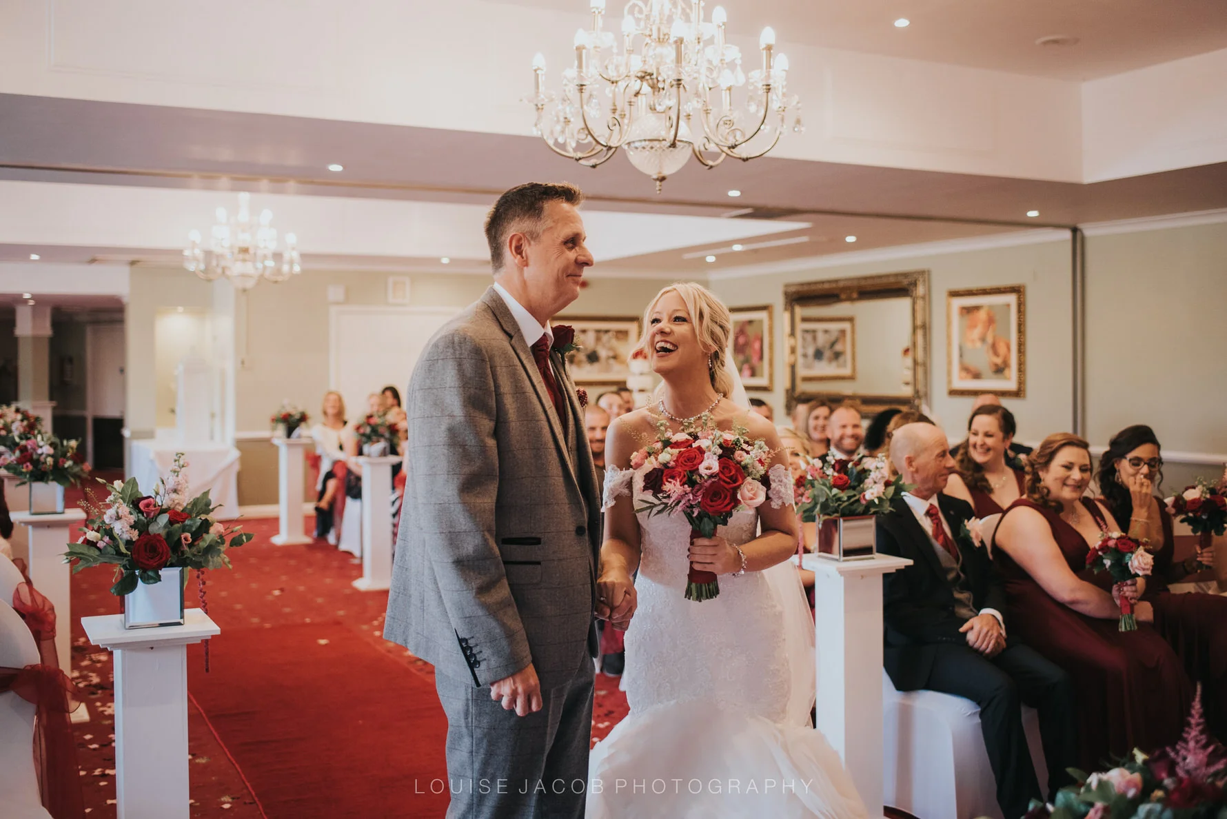 Cheshire Unposed Documentary Wedding Photography at The Stone House Hotel