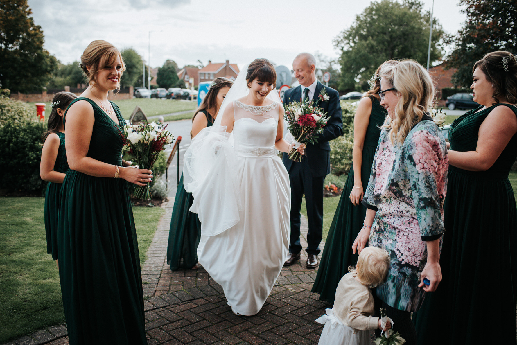 Cheshire Documentary Wedding Photography in Dunham Massey
