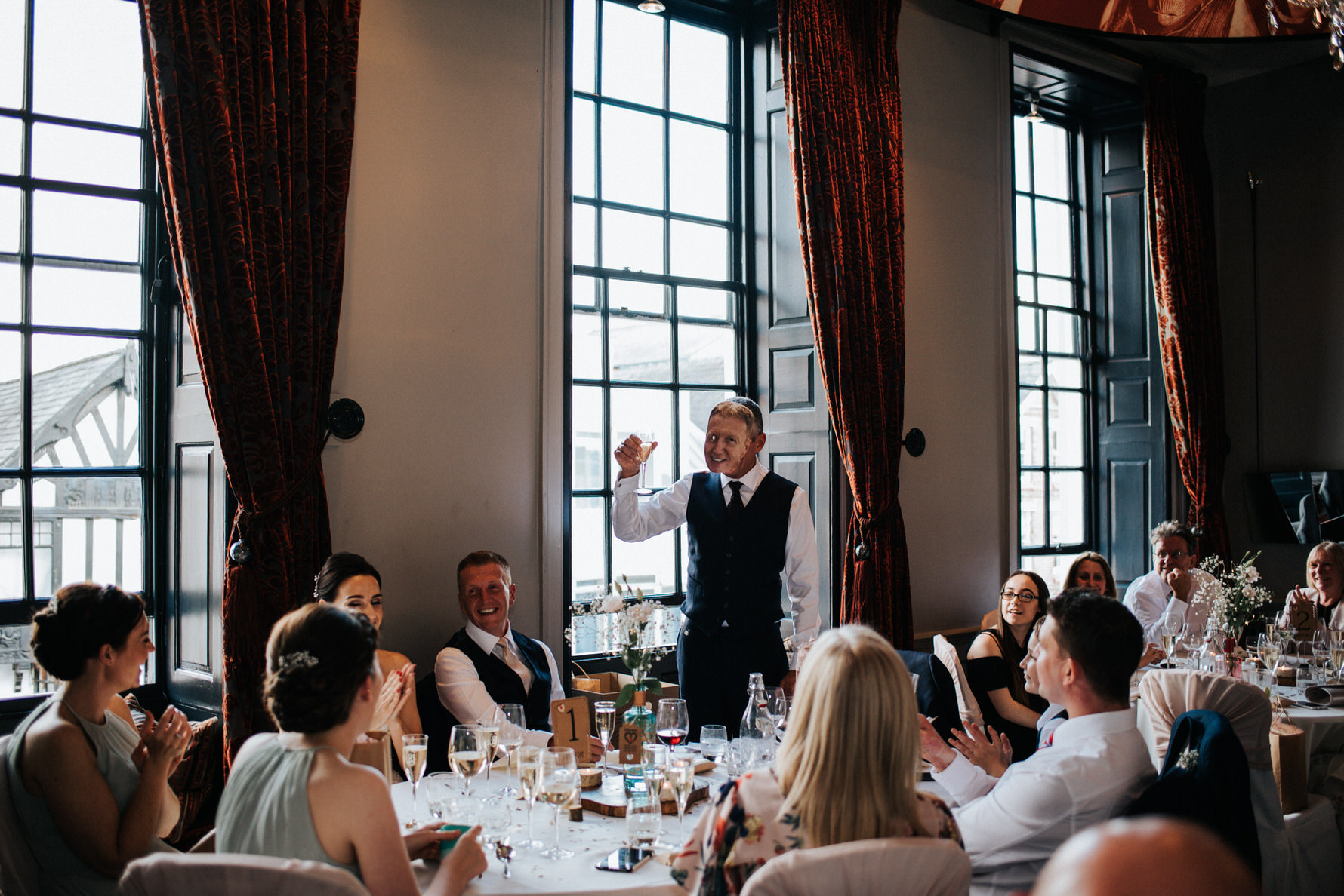 Cheshire Documentary Wedding Photography at Oddfellows, Chester