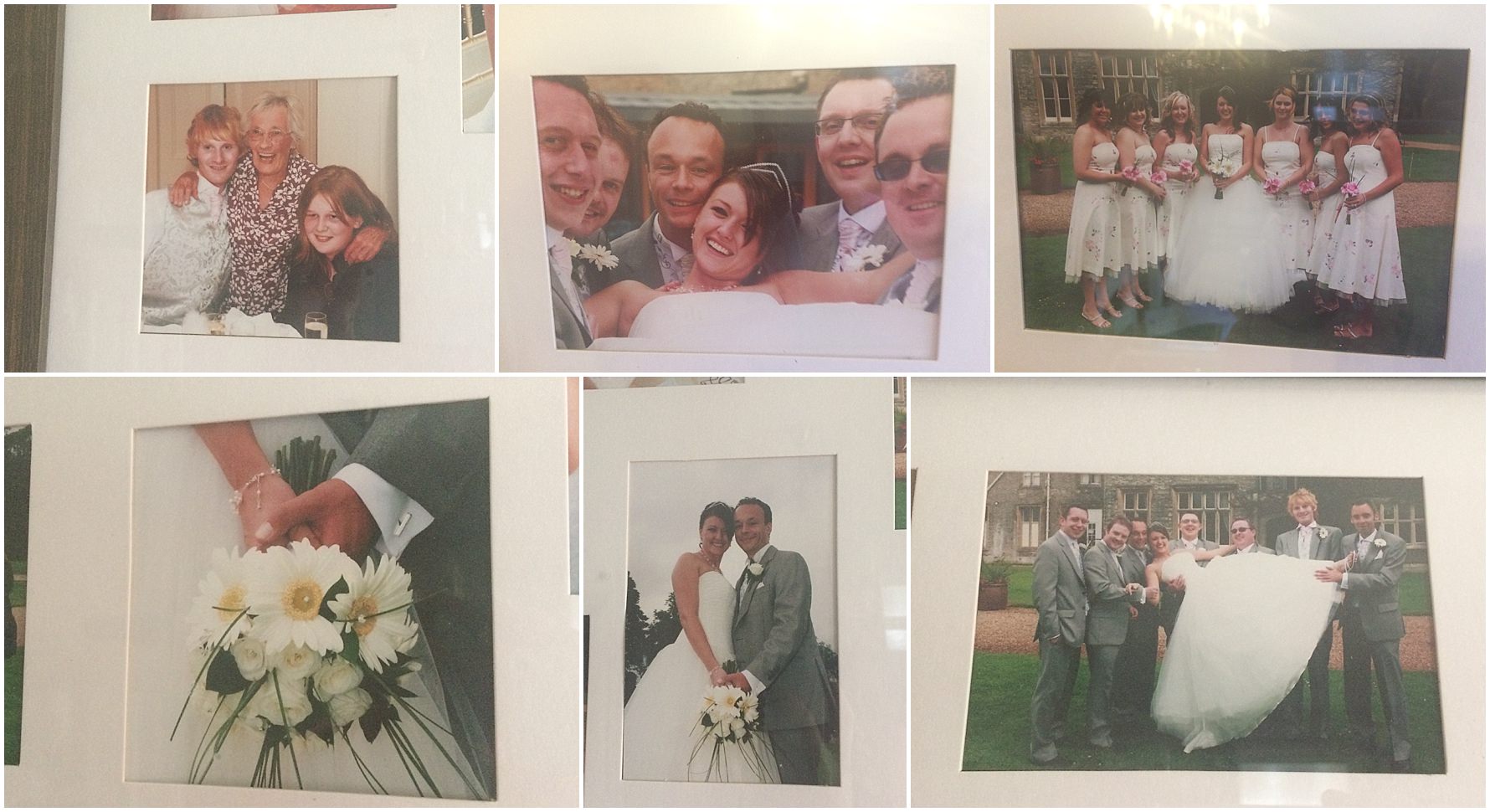 In the majority of our wedding photographs, we are smiling for the camera. I wish more than anything that we had more 'real' in our images. These are nice but I wish they told a story.