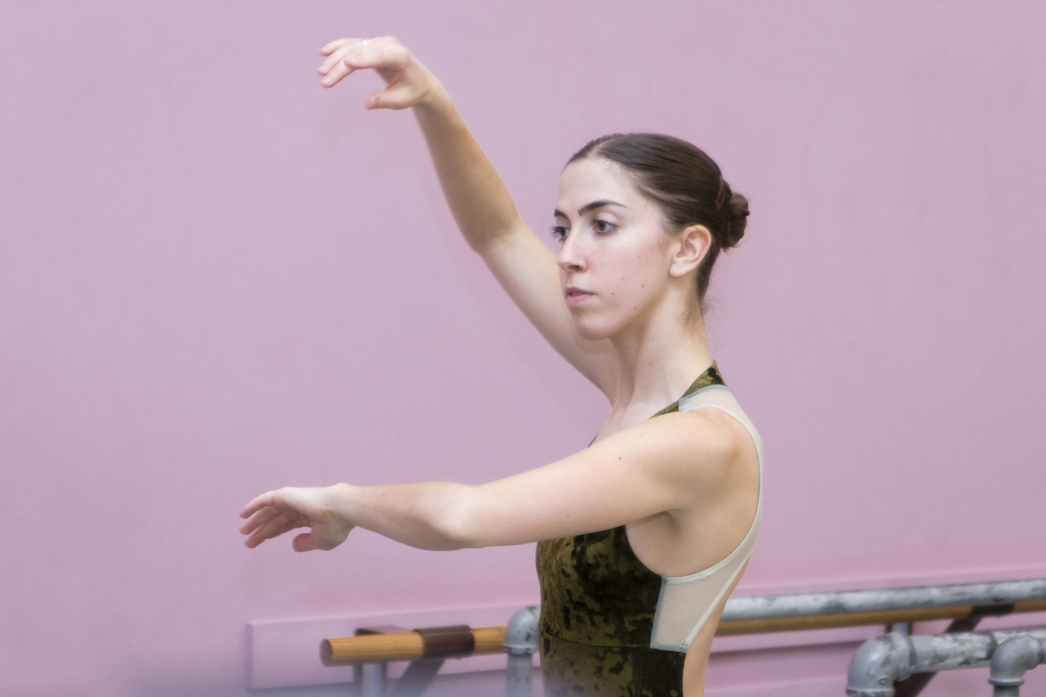  Bowen McCauley Dance Co. rehearsal at MD Youth Ballet, November 29, 2016. Photo: John St Hilaire | Lightenough.com 