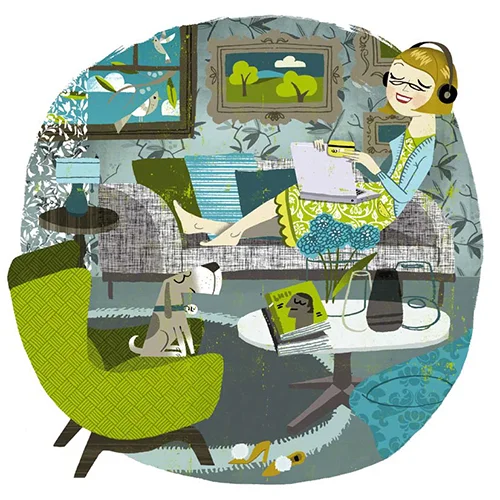 ANTIQUES & THE INTERNET, HOMES & ANTIQUES