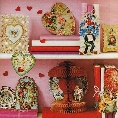 VALENTINES CARDS, HOMES & ANTIQUES