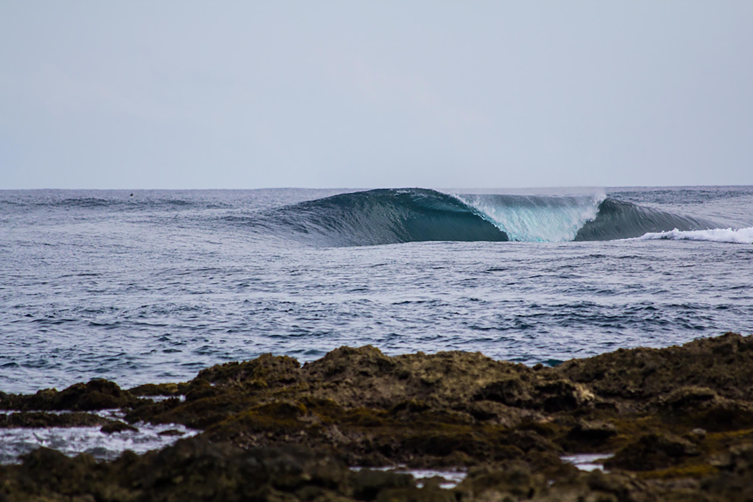 This is a super sick below sea level backdoor barrel. Test your skills on this wave.