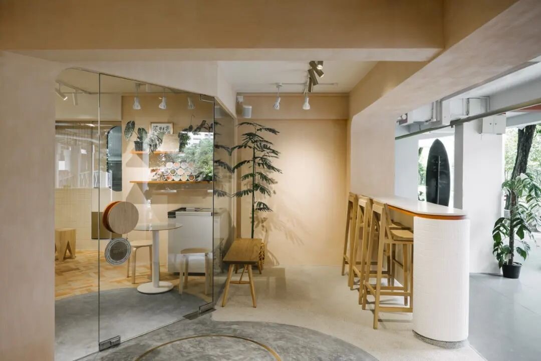 To create a shop within a shop to blur the boundaries between the external &amp; internal. By recessing the front, our intention is to create a more welcoming entrance to invite neighbors to wonder in creating a communal space for happy memories to h